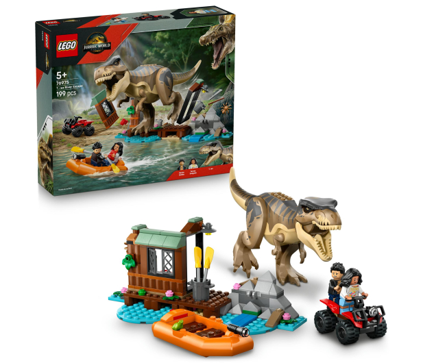 LEGO Jurassic World 76975 Ucieczka rzeką przed tyranozaurem - 1331736 - zdjęcie 2